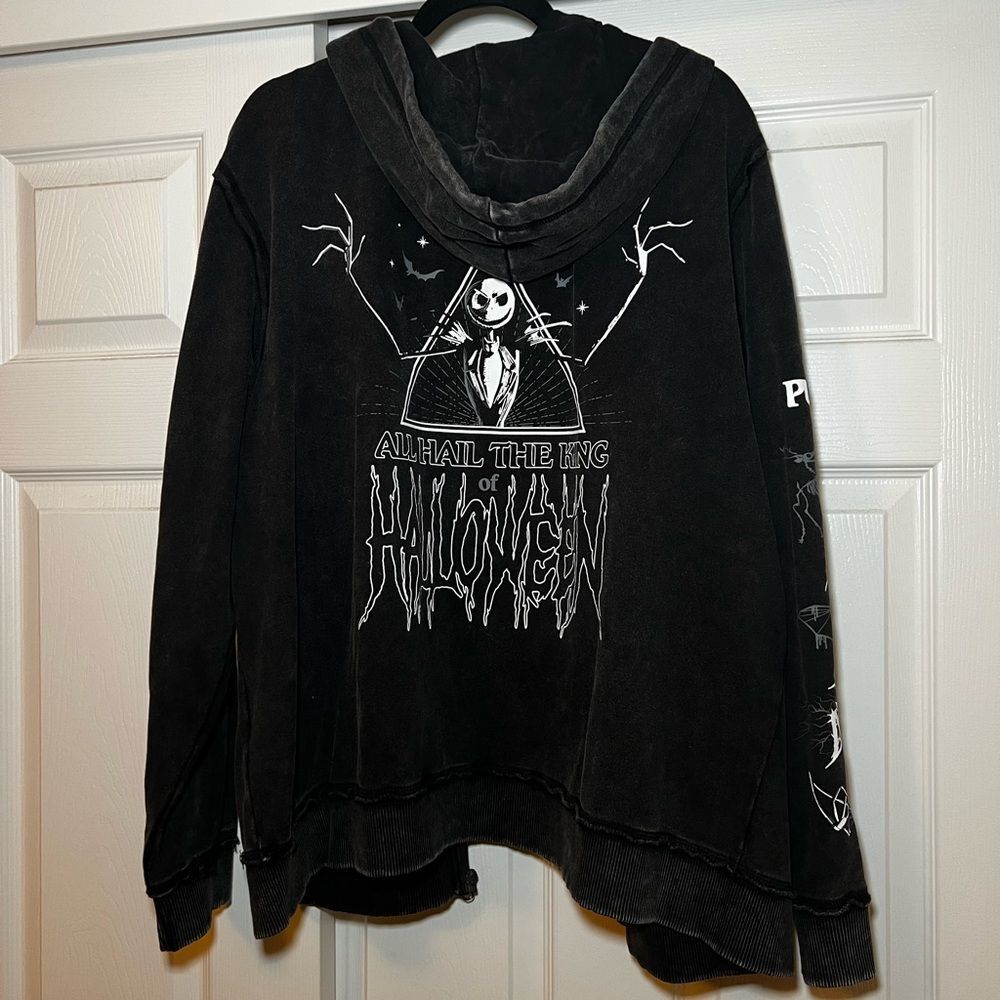 Black Jack Skellington Zip up hoodie